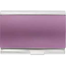 Визитница «Смит», фиолетовый/серебристый