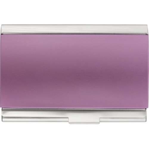 Визитница «Смит», фиолетовый/серебристый
