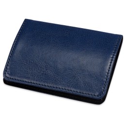 Визитница "Намибия", синий/серебристый