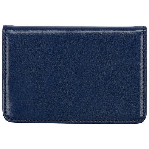 Визитница "Намибия", синий/серебристый