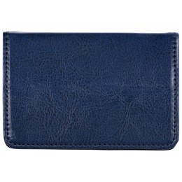 Визитница "Намибия", синий/серебристый