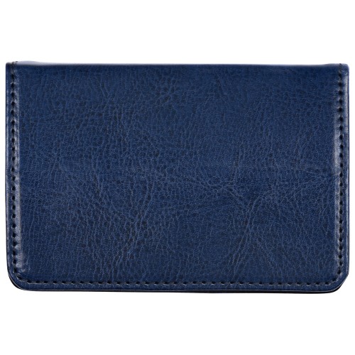 Визитница "Намибия", синий/серебристый