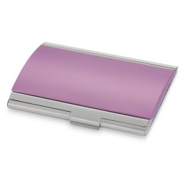 Визитница «Смит», фиолетовый/серебристый
