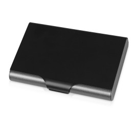 Набор «Slip»: визитница, держатель для телефона, серый/черный