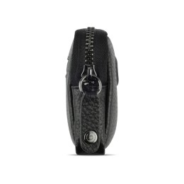 Ключница BUGATTI ЭЛЬЗА | ELSA, с защитой данных RFID, чёрная, воловья кожа/полиэстер, 11х2х7 см