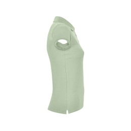 Рубашка-поло "Star" женская, припыленный зеленый