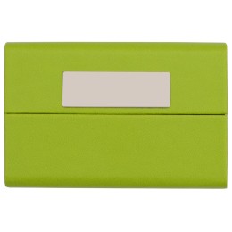 Визитница "Тoledo", зеленое яблоко