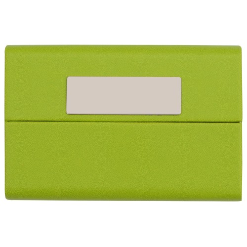 Визитница "Тoledo", зеленое яблоко