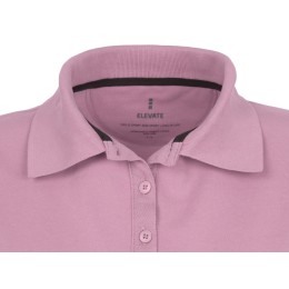 Calgary женская рубашка-поло с коротким рукавом, light pink