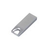 USB 2.0-флешка на 16 Гб с мини чипом, компактный дизайн, стильное отверстие для цепочки