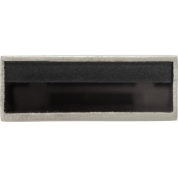 USB 2.0-флешка на 32 Гб с мини чипом и круглым отверстием, серебристый