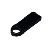 USB 2.0-флешка на 8 Гб с мини чипом и круглым отверстием, черный