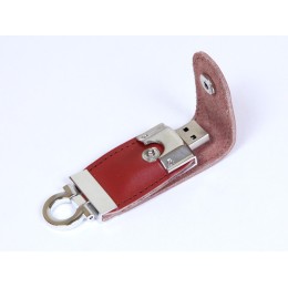 USB-флешка на 16 Гб в виде брелка, коричневый