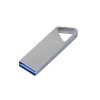 USB 2.0-флешка на 16 Гб с мини чипом, компактный дизайн, отверстие треугольной формы для цепочки