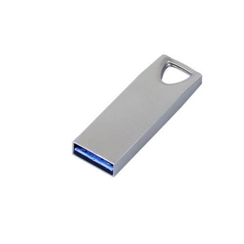 USB 2.0-флешка на 4 Гб с мини чипом, компактный дизайн, стильное отверстие для цепочки