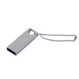 USB 2.0-флешка на 128 Гб с мини чипом, компактный дизайн, стильное отверстие для цепочки