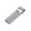 USB 2.0-флешка на 512 Мбайт с мини чипом, компактный дизайн, боковое отверстие для цепочки