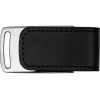 Флеш-карта USB 2.0 16 Gb с магнитным замком "Vigo", черный/серебристый