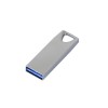 USB 2.0-флешка на 16 Гб с мини чипом, компактный дизайн, стильное отверстие для цепочки