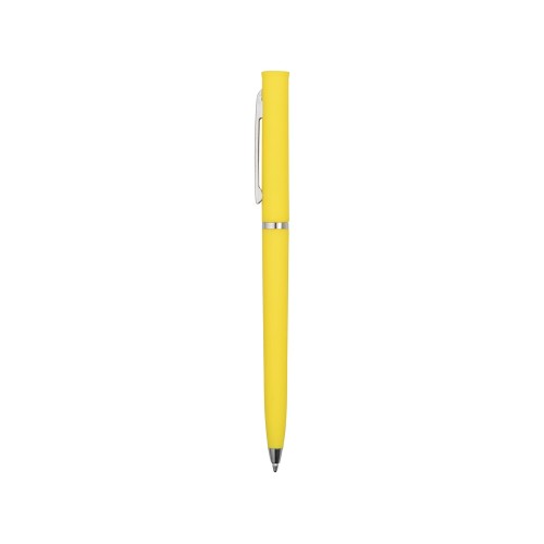 Ручка шариковая "Navi" soft-touch, желтый