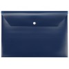Папка-конверт А4 с кнопкой, синий