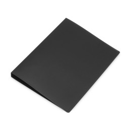 Папка пластиковая с 2 кольцами, черный