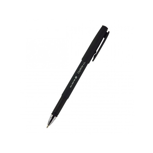 Ручка "CityWrite.BLACK" шариковая, черный пластиковый корпус, 1.0 мм, синяя