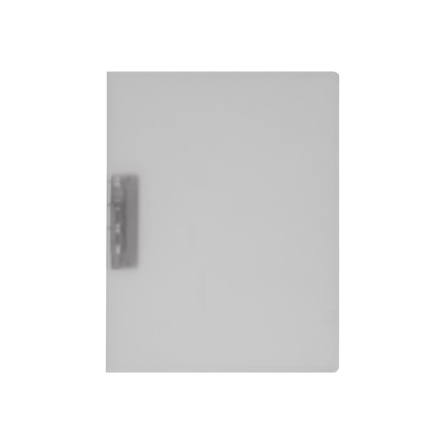 Папка пластиковая с боковым зажимом, прозрачный