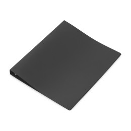 Папка на 4-х кольцах А4, черная