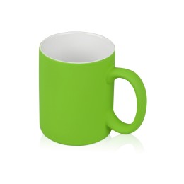 Кружка с покрытием soft-touch «Barrel of a Gum», зеленое яблоко