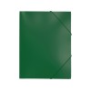 Папка формата А4 на резинке, зеленый