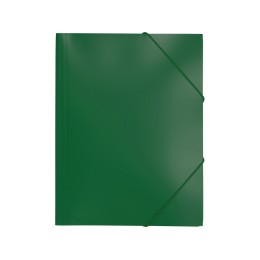 Папка формата А4 на резинке, зеленый