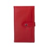 Блокнот-кошелек с сменным блоком А6 "Wall Street", 64 листа, красный