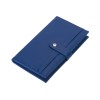 Блокнот-кошелек с сменным блоком А6 "Wall Street", 64 листа, синий