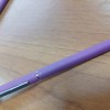 Ручка-стилус шариковая "Jucy Soft" с покрытием soft touch, фиолетовый (Р)