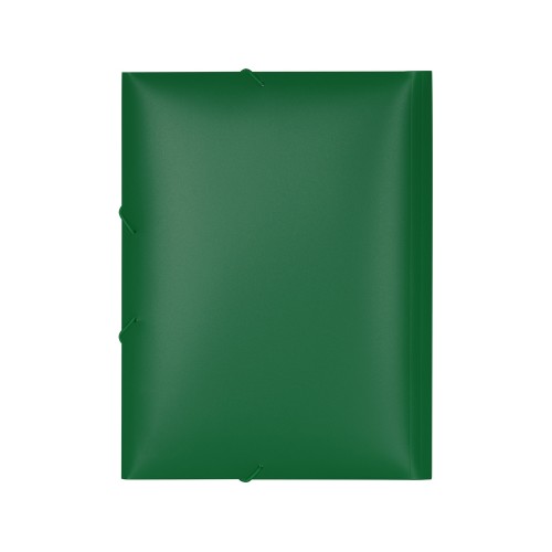 Папка формата А4 на резинке, зеленый