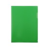 Папка- уголок, для формата А4, плотность 180 мкм, зеленый матовый
