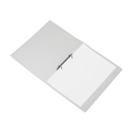 Папка пластиковая с 2 кольцами, прозрачный