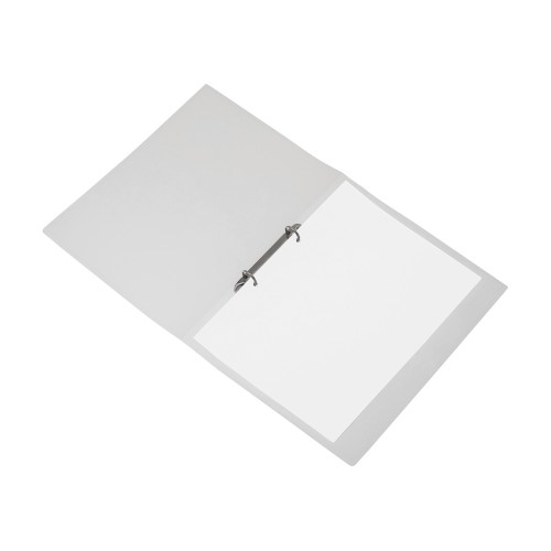 Папка пластиковая с 2 кольцами, прозрачный