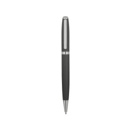 Ручка металлическая шариковая «Flow» soft-touch, серый/серебристый