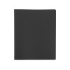 Папка на 4-х кольцах А4, черная
