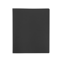 Папка на 4-х кольцах А4, черная