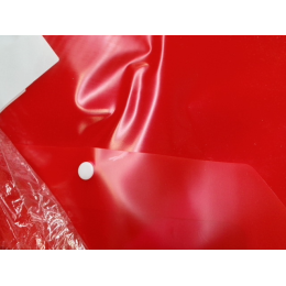 Папка-конверт А4 с кнопкой, красный (Р)