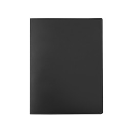 Папка пластиковая с 2 кольцами, черный