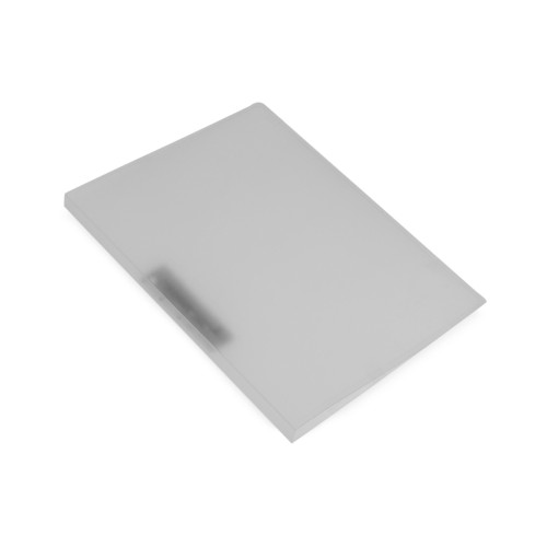 Папка пластиковая с боковым зажимом, прозрачный