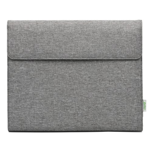 Портфолио А4 из RPET с отделением для ноутбука "NotyFolio Eco", 20 л FSC бумаги, серый