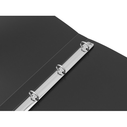 Папка на 4-х кольцах А4, черная