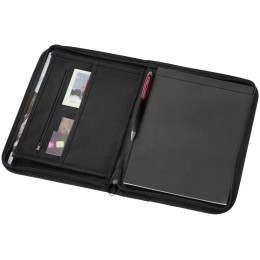 Папка А4 "Berkeley" на молнии с блокнотом, черный