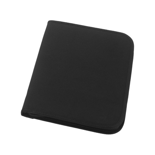 Папка А4 "Berkeley" на молнии с блокнотом, черный