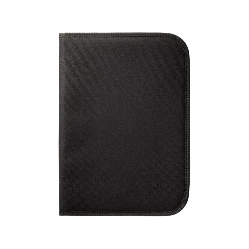 Папка А4 "Berkeley" на молнии с блокнотом, черный